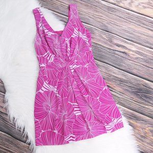 armani exchange ∙ 100% silk floral minidress